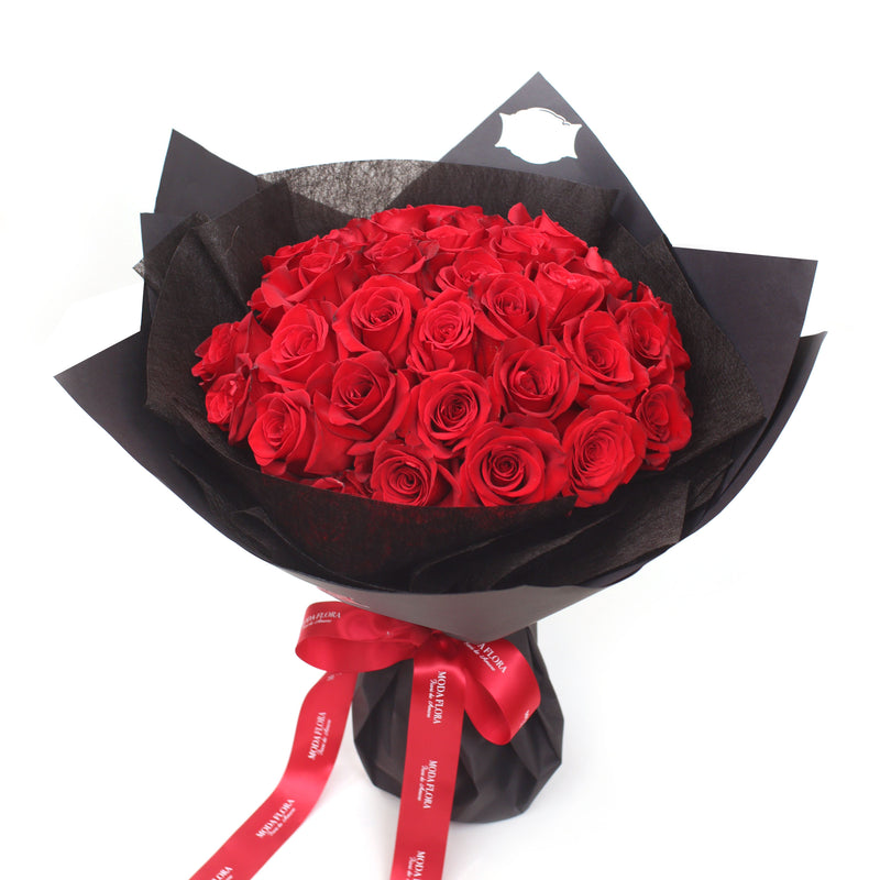 36 Red Roses Fresh Bouquet (Valentine's Day Special)