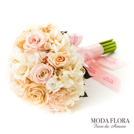 Crisp and Peach WB12 - MODA FLORA