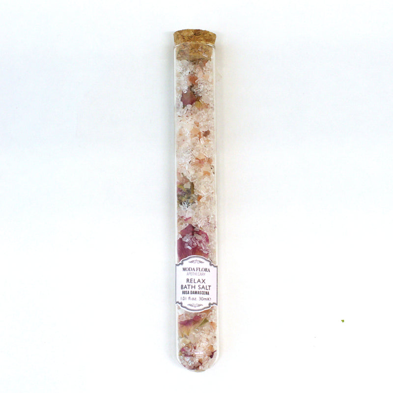 Relax Bath Salt Rosa Damascena 30ml