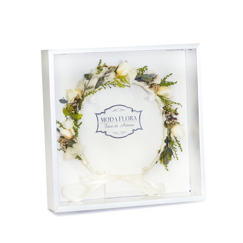 Floral Crown - Pure and white - MODA FLORA