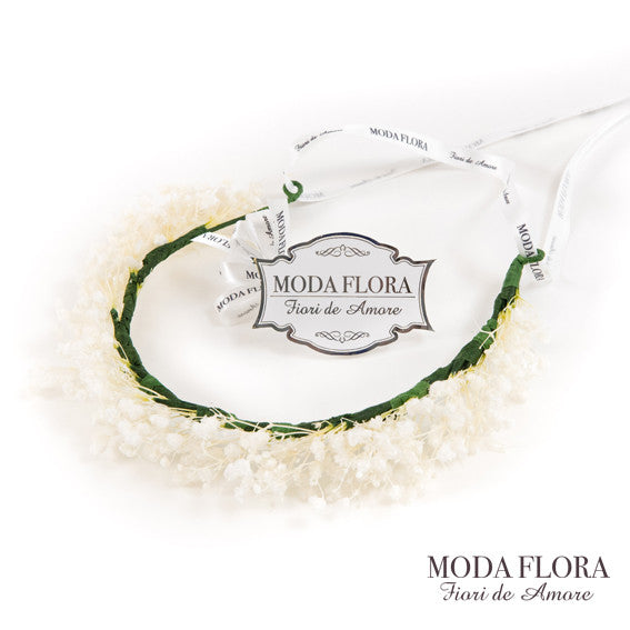 Floral Crown - White Snow - MODA FLORA