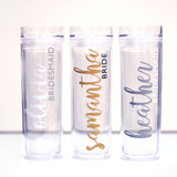 Personalised Clear Acrylic Tumbler  16oz