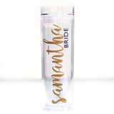 Personalised Clear Acrylic Tumbler  16oz