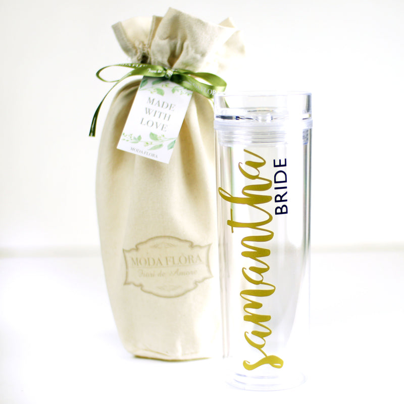 Personalised Clear Acrylic Tumbler  16oz