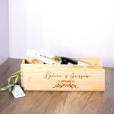 Personalised wooden Wine Box