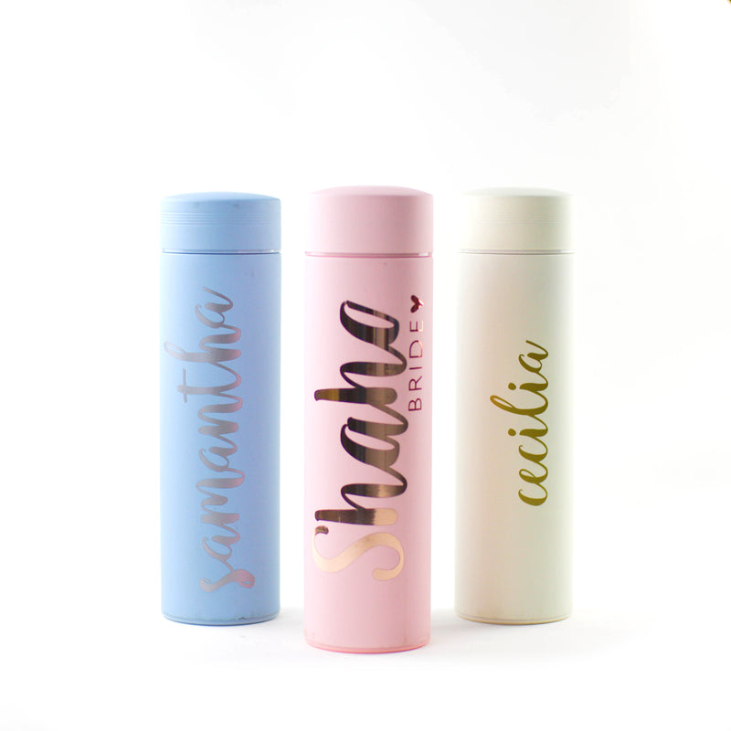 Personalised Stainless Steel Tumbler screw top