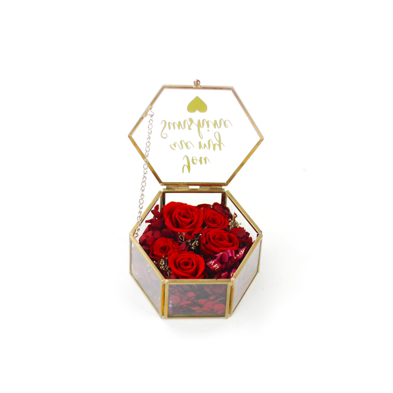 Glass Ring Box