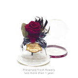 Princess Garden Burgandy - MODA FLORA