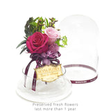 Queen Garden Hot Pink - MODA FLORA